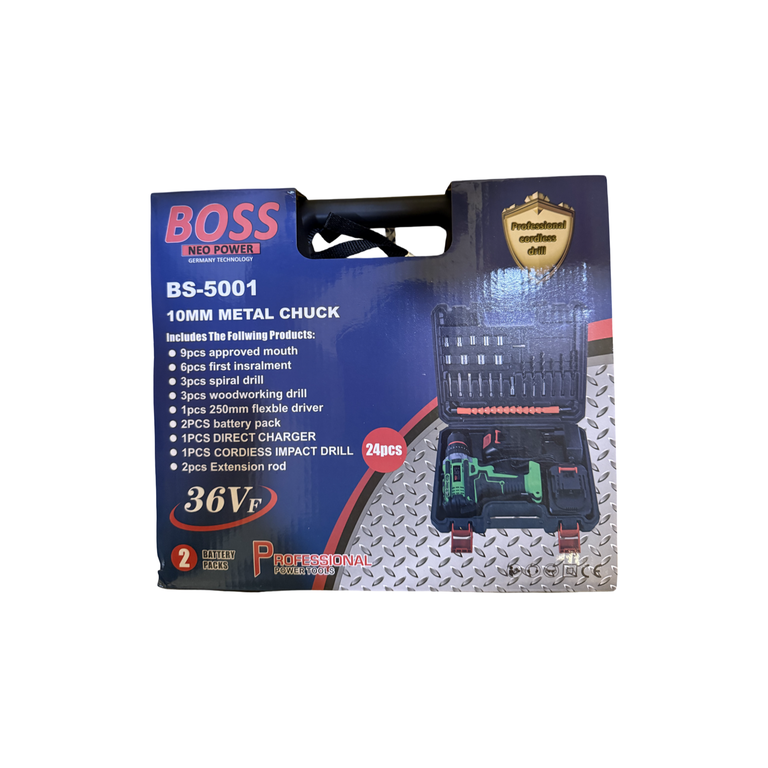 دريل بطاريه BOSS 36VF