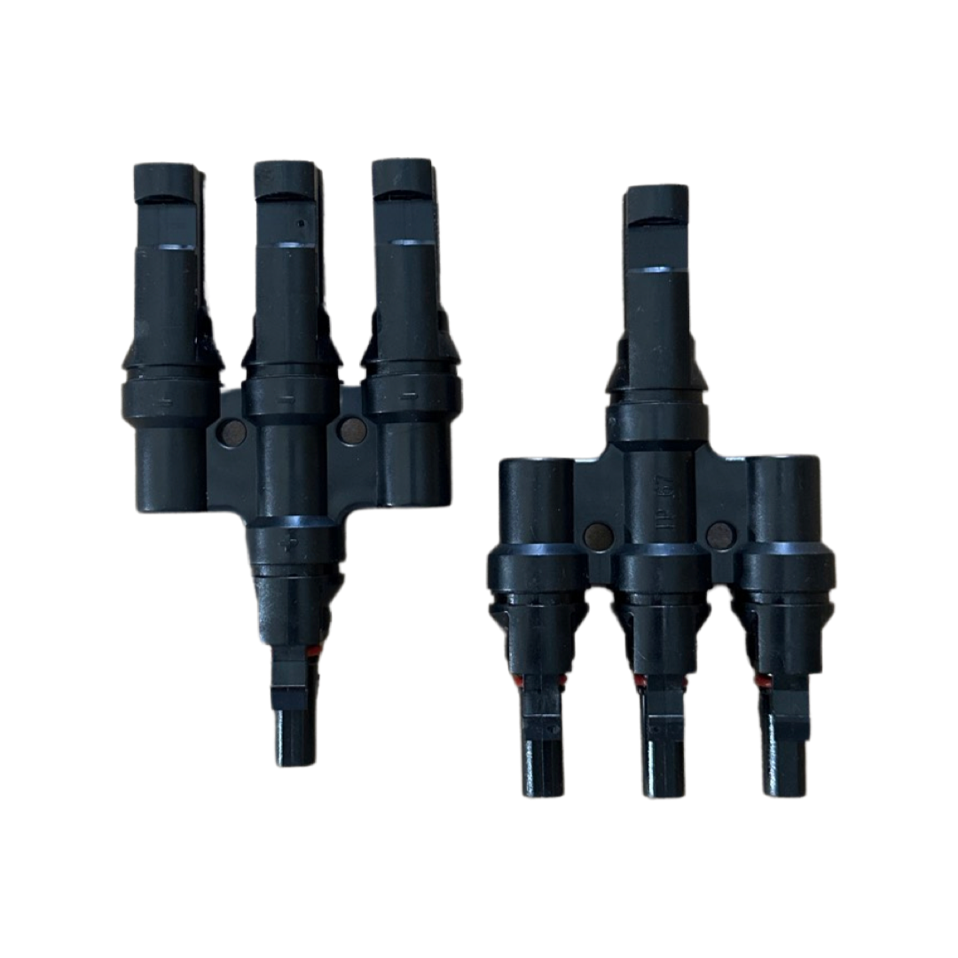 MC4-3T Header Plate Connector