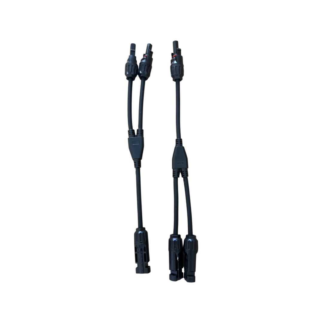 MC4 Dual Header Panel Connector