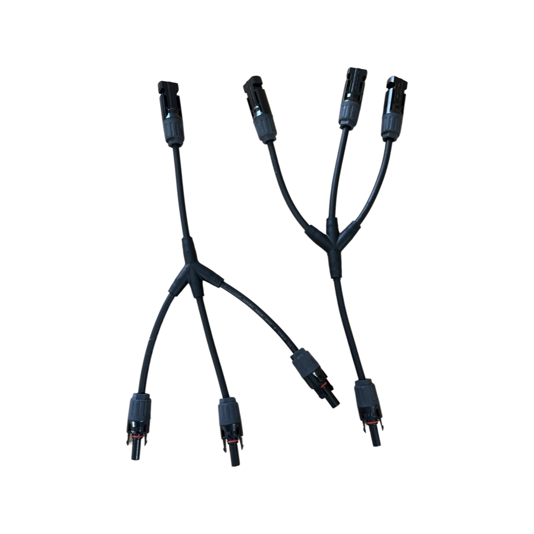 MC4 Triple Header Panel Connector
