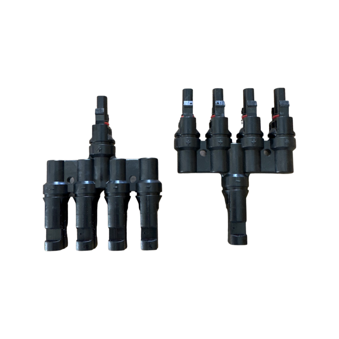 MC4-4T Header Plate Connector