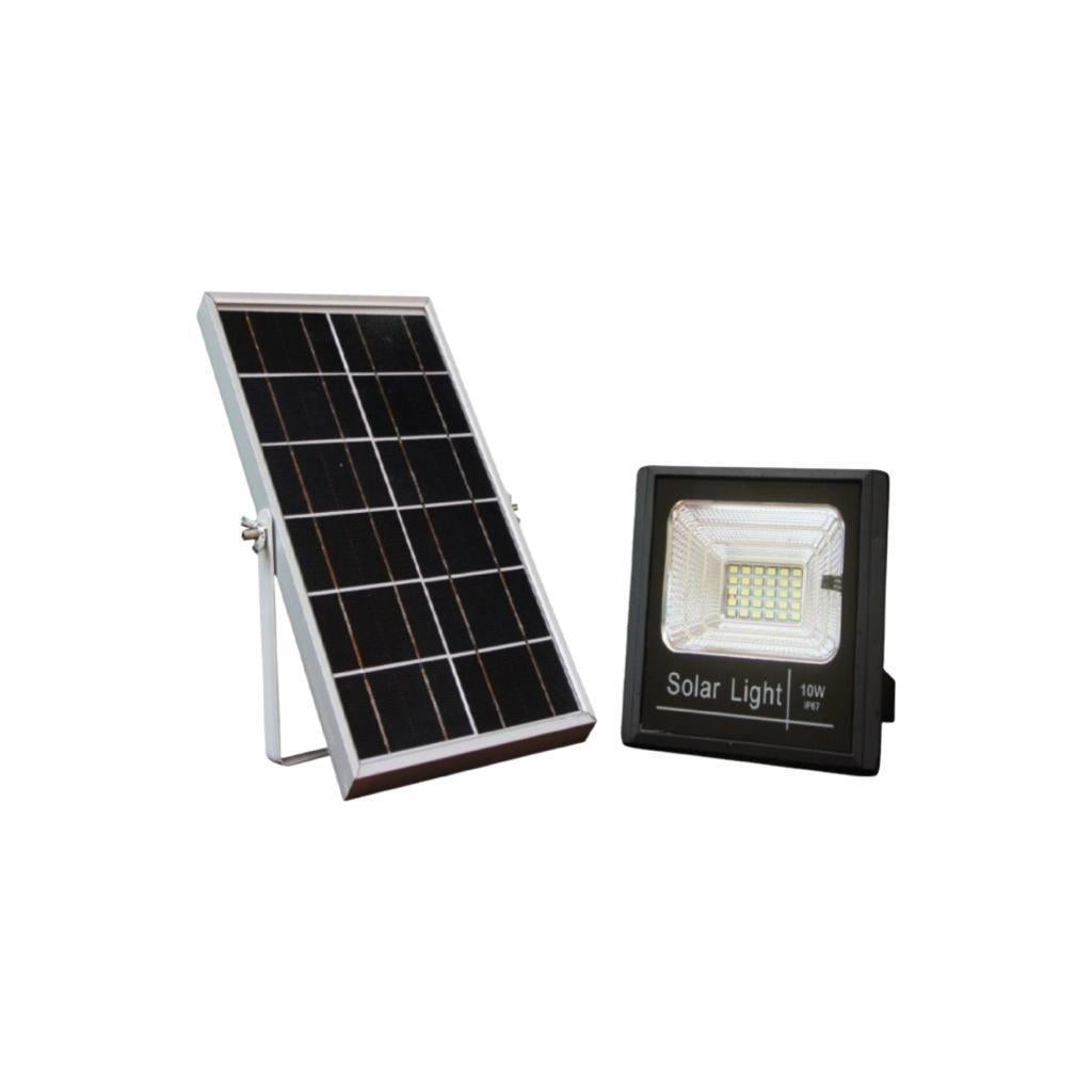 10W S01-10 Floodlight with Solar Panel