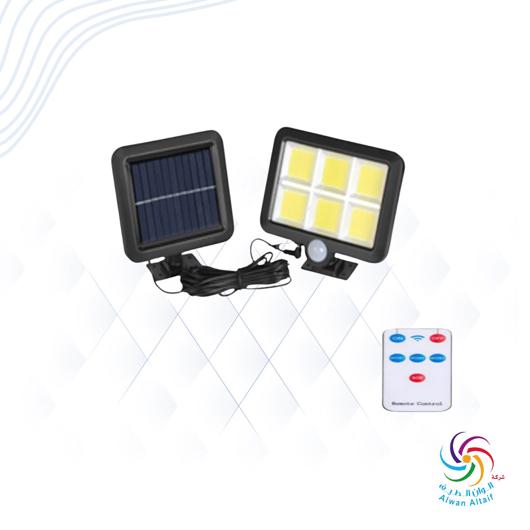 كشاف LK3503 مع لوح سنسر طاقة شمسية