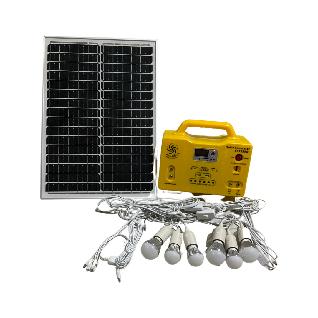 جهاز 6 لمبة 30 واط مع راديو