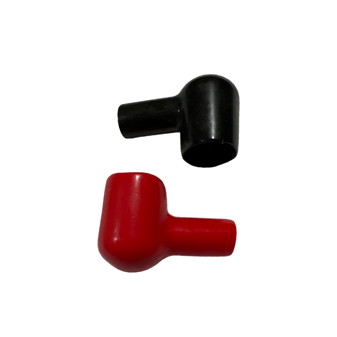 Red and black rubber battery cover cable cover 10mm