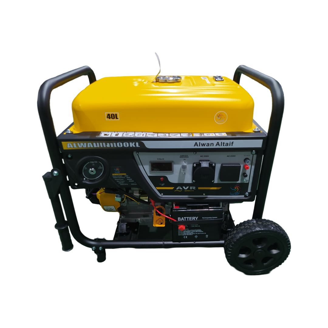 مولد كهرباء غاز/بانزين 9.0kw, Max9.5kw ALWAN15000KL