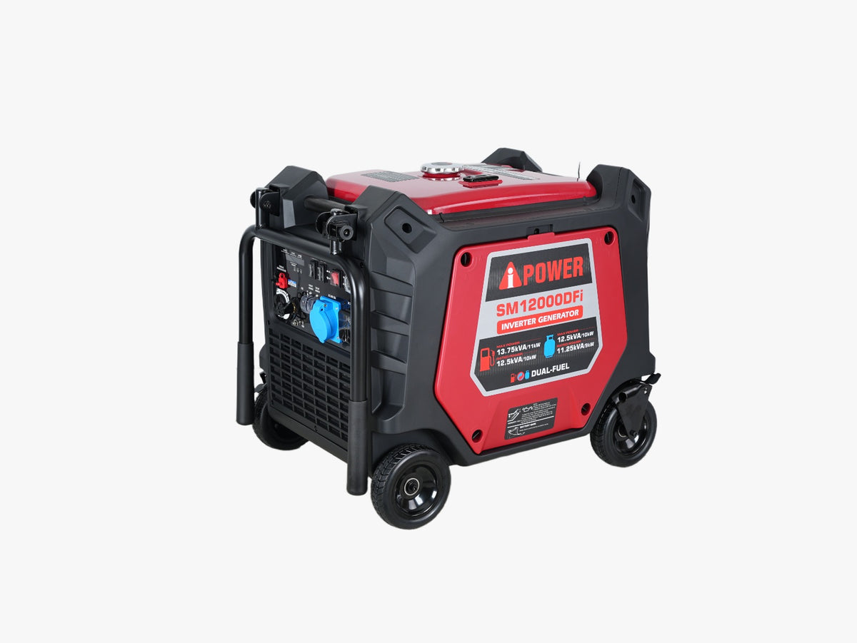 IPOWER SM12000DFi 10-11kW Dual Fuel Silent Inverter Generator