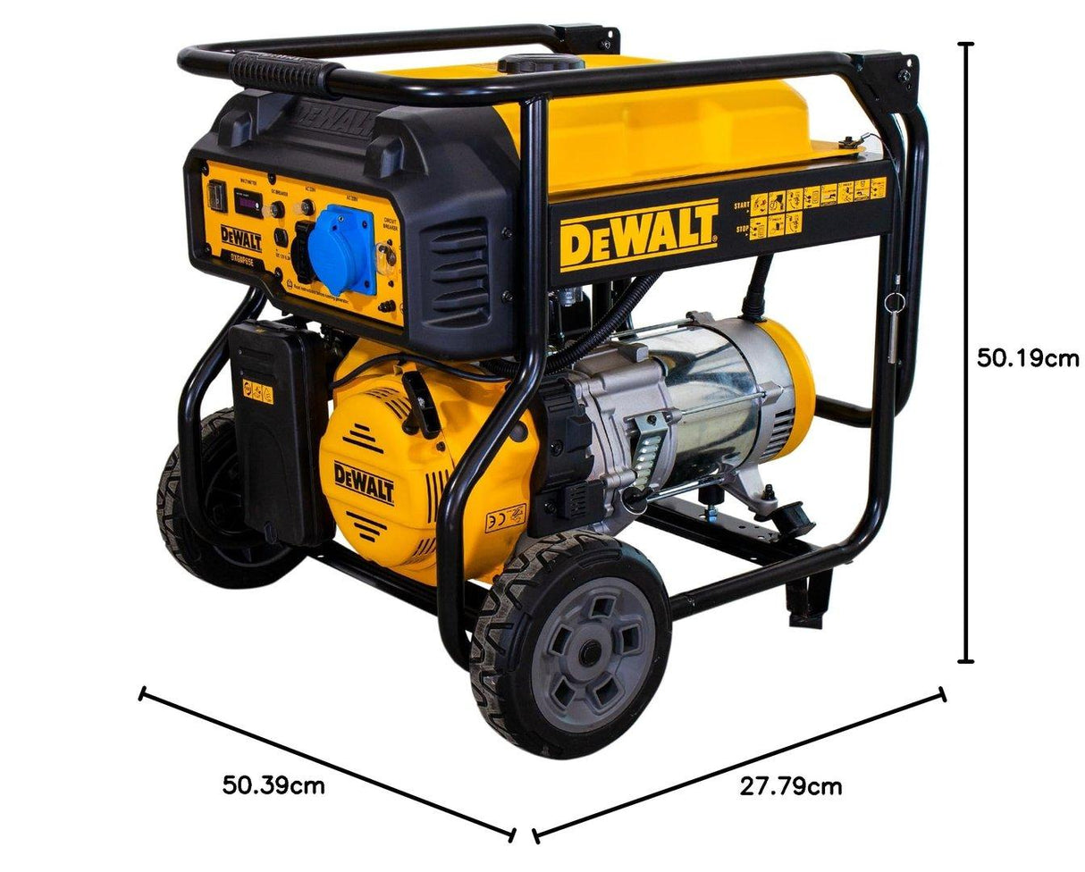 مولد DEWALT بنزين 6,5 كيلو واط، 230 فولت DW-DXGNP65E