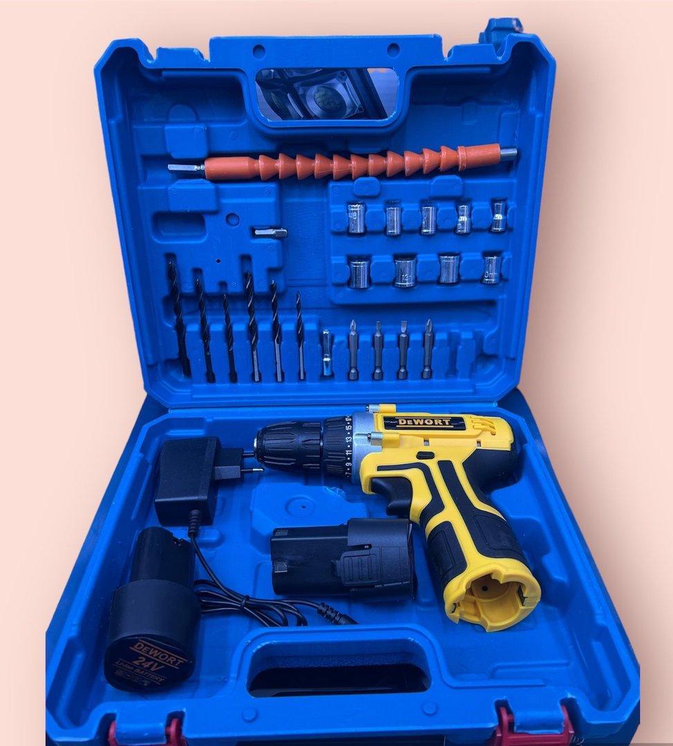 Yellow battery drill PR767