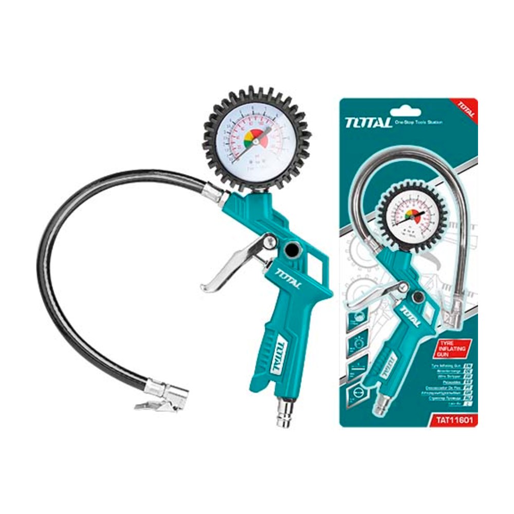 TOTAL Air tire inflating gun TAT11601