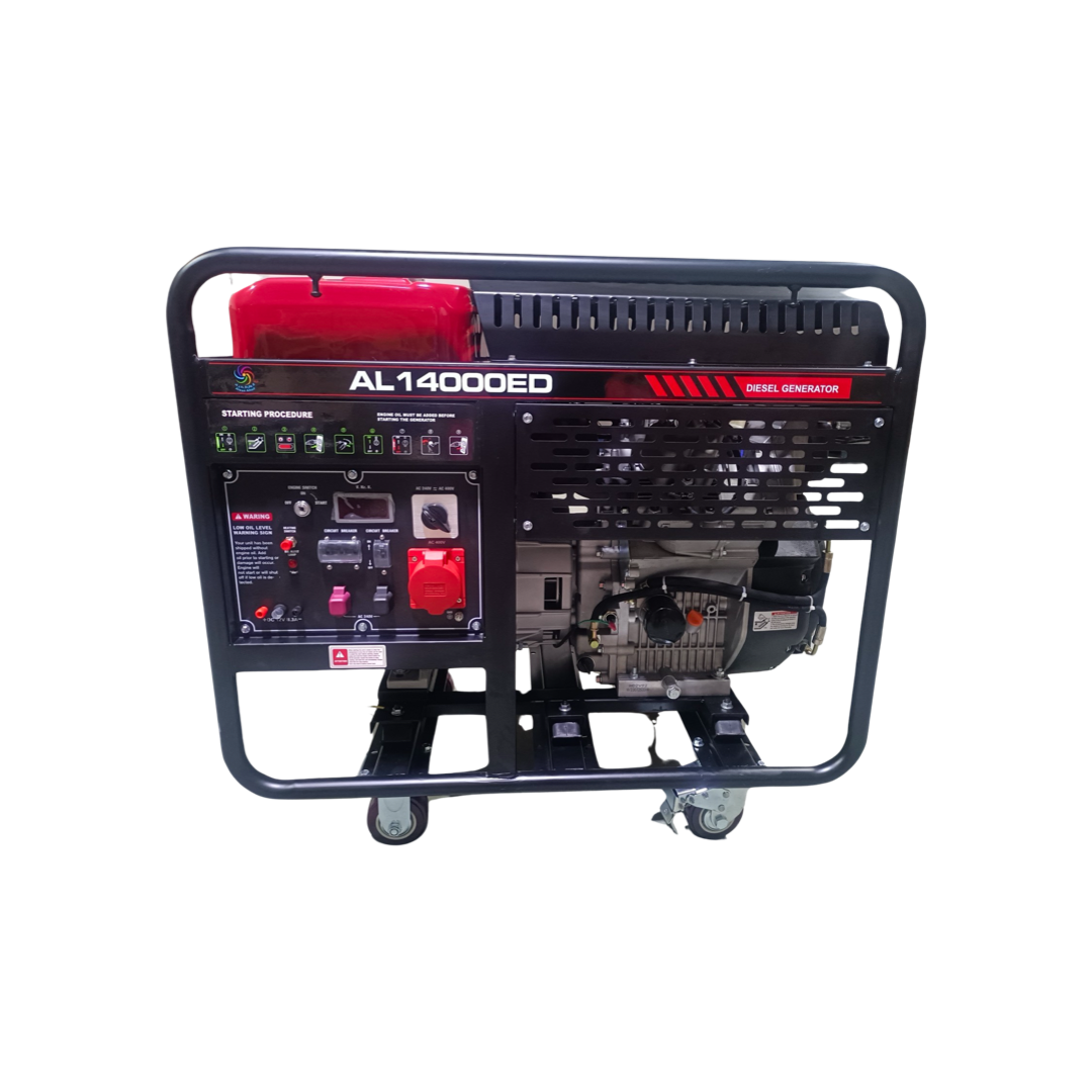 مولد ديزل ALWAN كهربائي AL14000ED Dieselصافي 12KW واط