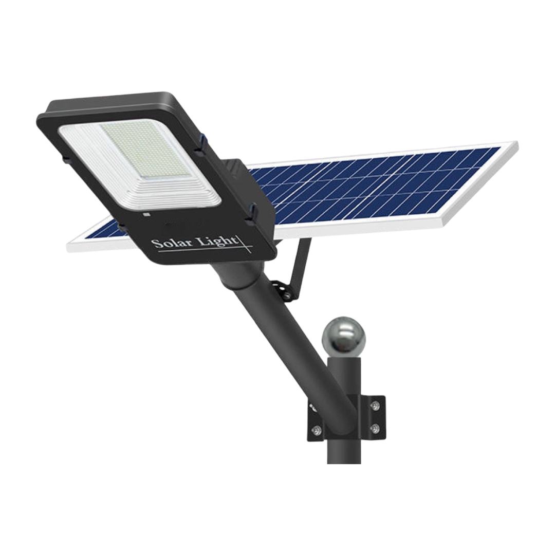 black flashlight S03-60, solar energy