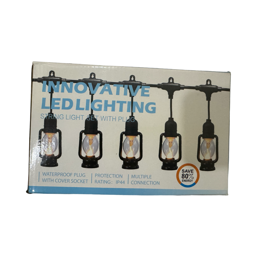 240V Garden String Lights – Lantern Rope