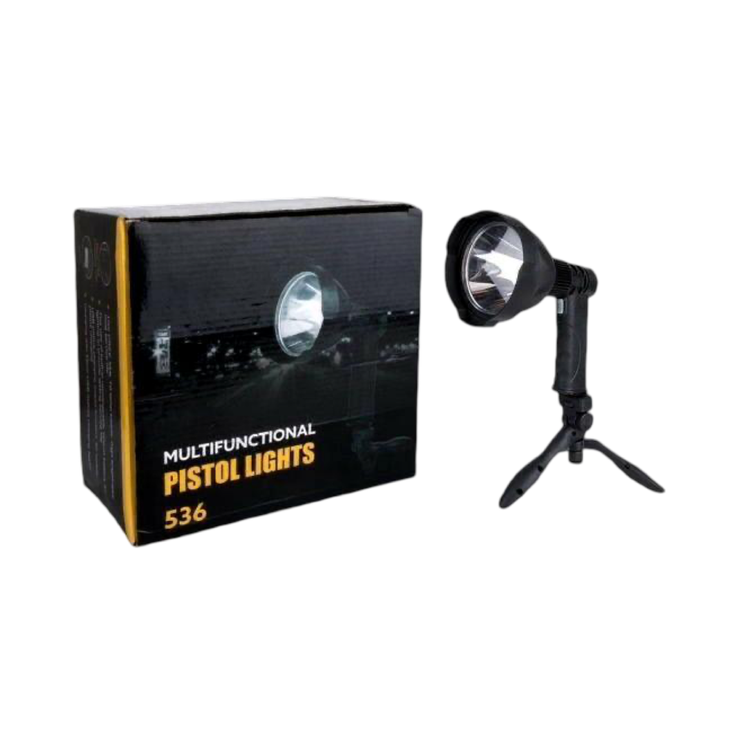 Trek Flashlight Rechargeable Spotlight with Small Base 536