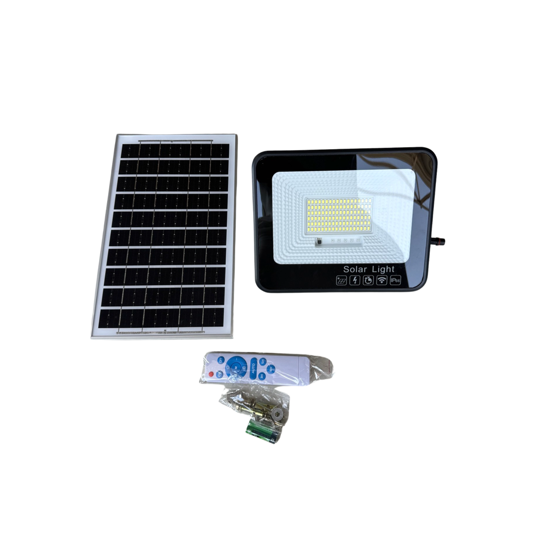 S01I-120W Solar Flood Light with Panel