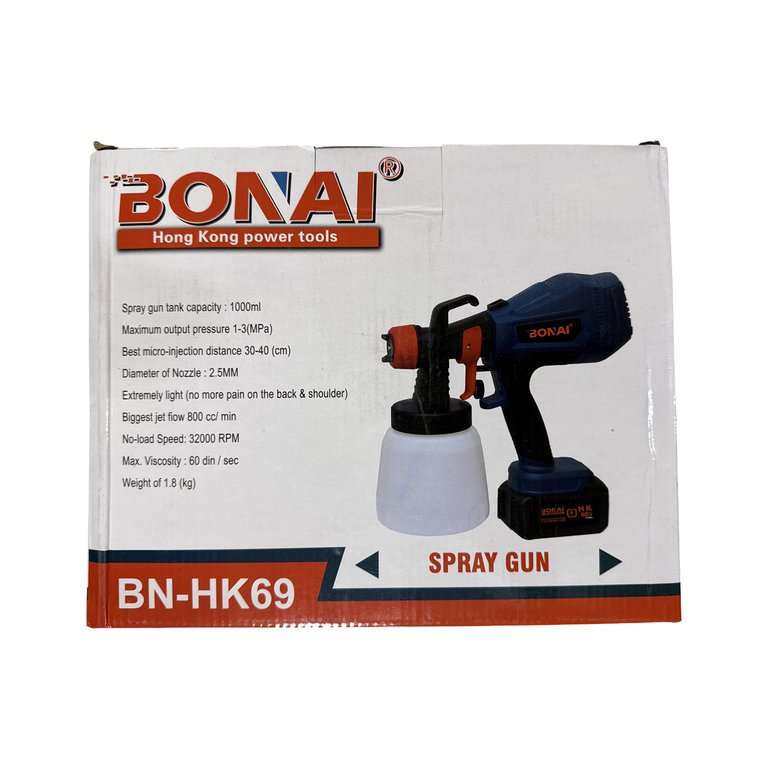 BONAI BN-HK69 Battery Spray Gun