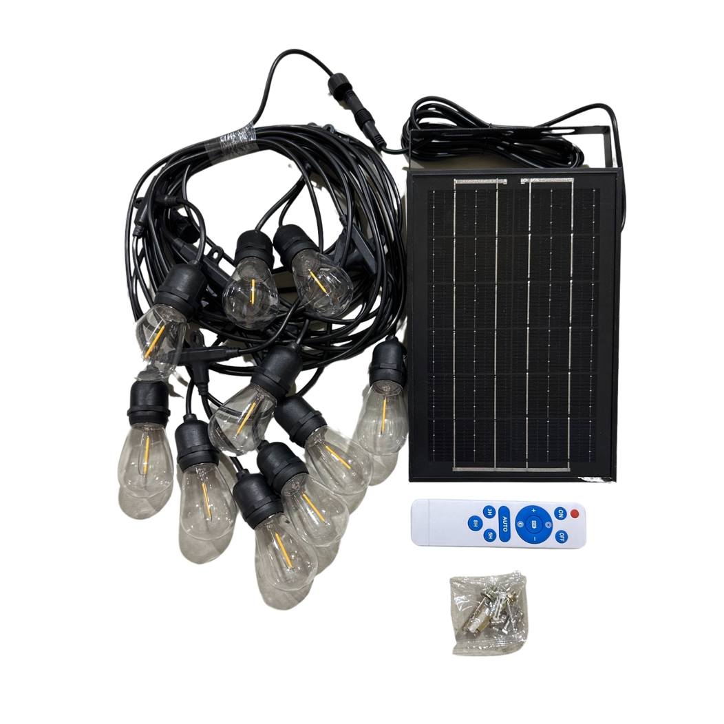 انارة حدائق حبل S21-10M طاقة شمسية