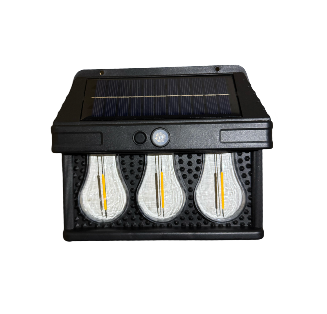 مصباح بالطاقة الشمسية للحائط حائط 3 SOLAR SENSOR LIGHT HW7793W بدون كفالة