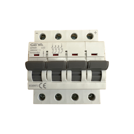 GSR DC Breaker 4P 63A – DC Circuit Breaker | Alwan Al-Taif Kuwait