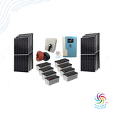 550W panel system Panel capacity: 4400W