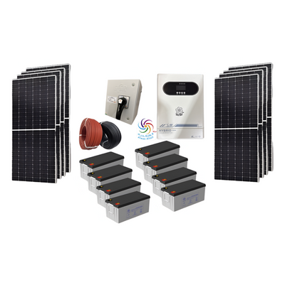 550W panel system Panel capacity: 4400W | Alwan Al-Taif Kuwait