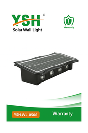 YSH Solar Wall Light – YSH-WL-0506 | Alwan Al-Taif Kuwait