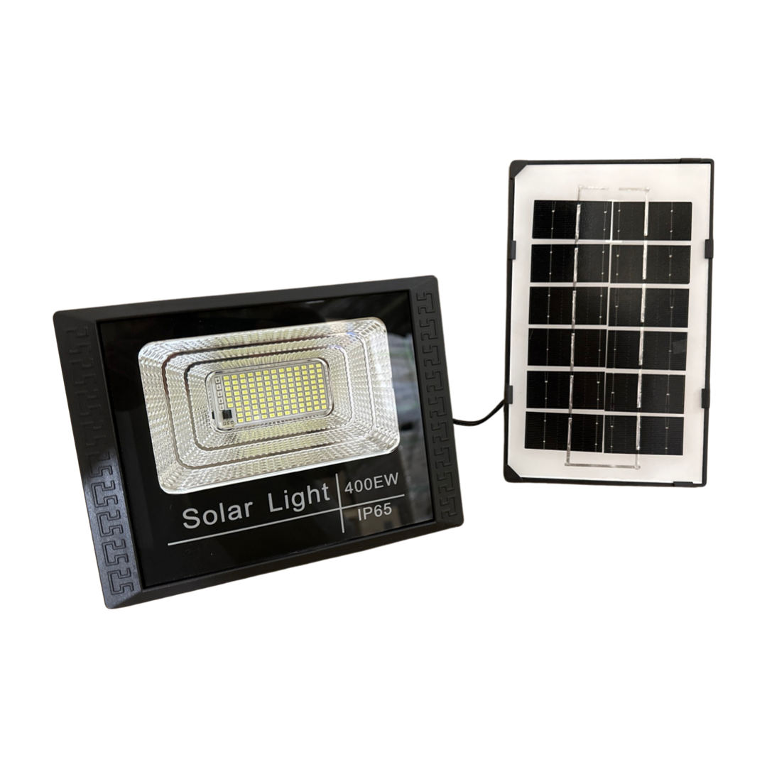 S01E-25 400EW Floodlight with Solar Panel | Alwan Al-Taif Kuwait