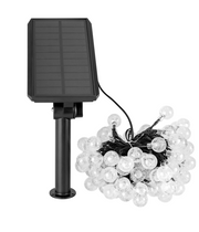 DS036 Solar String Light – 10m | Warm Light / RGB with DC Charging | Alwan Al-Taif Kuwait