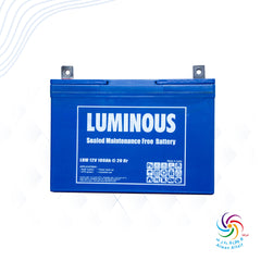 بطارية Luminous لومينوس 12 فولت ١٠٠ امبير  