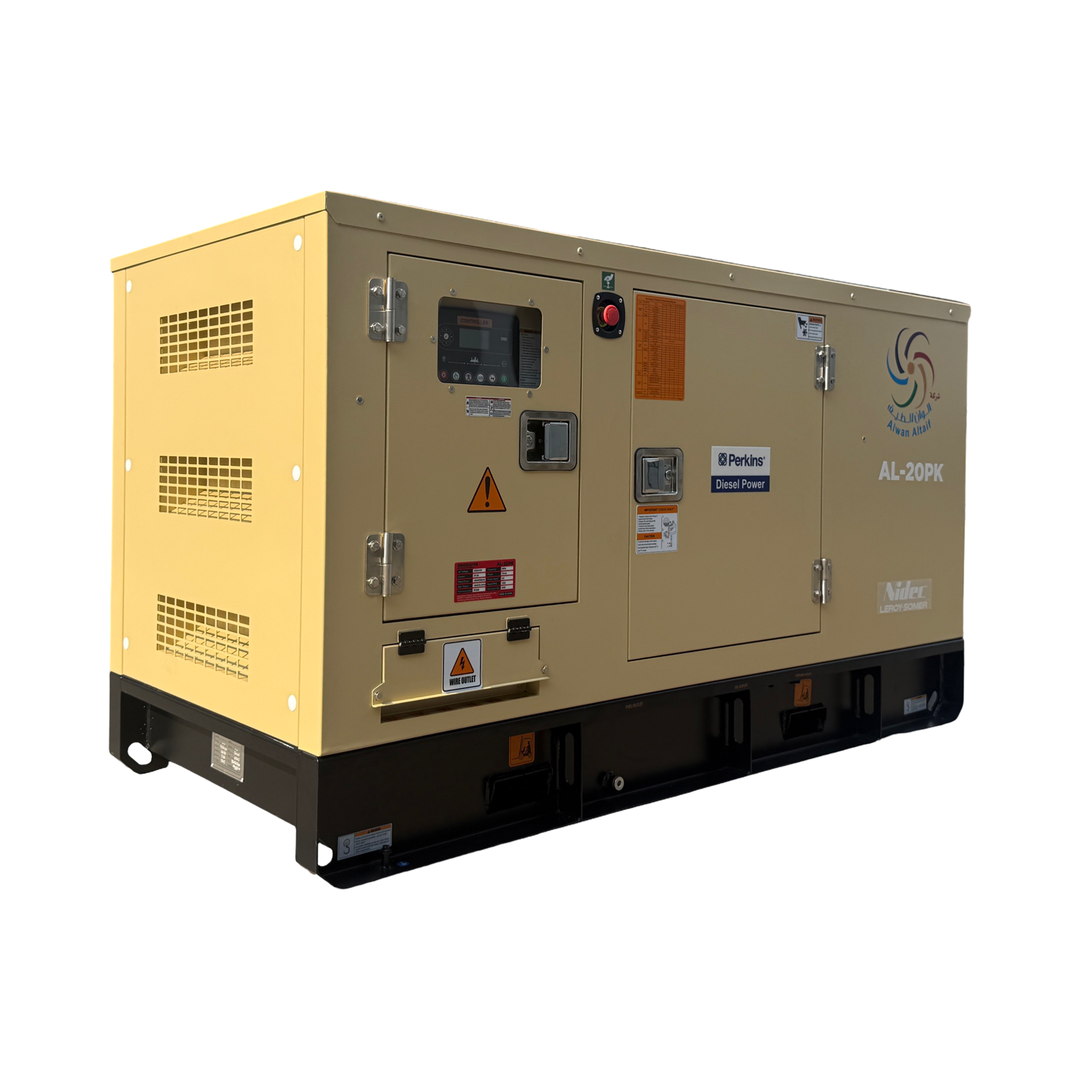 مولد ديزل منخفض الصوت AL-20PK PERKINS