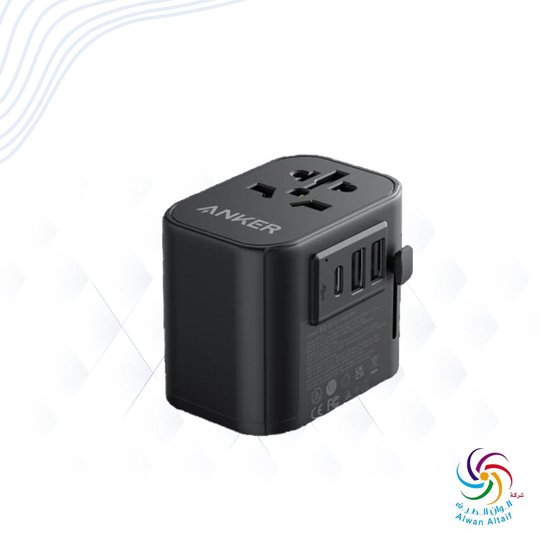 Anker 312 Port Expander A9212K11 Black | Alwan Al-Taif Kuwait