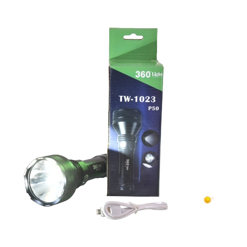 Small Rechargeable Flashlight 360