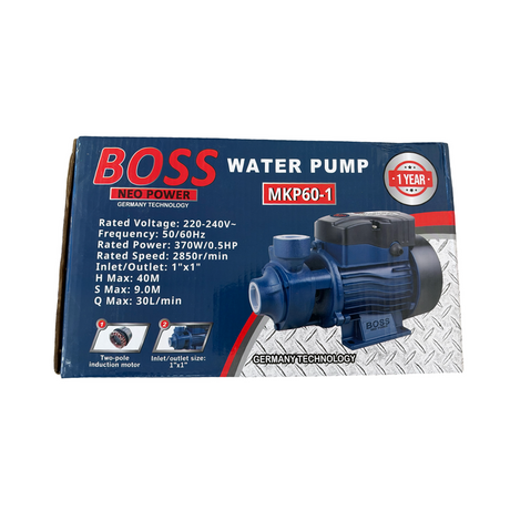 Royalty RT60 0.5HP Electric Water Pump