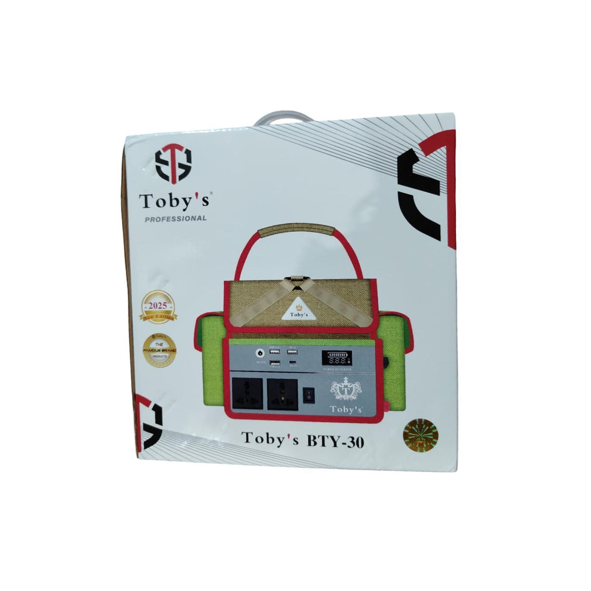 بطارية شاحن مع شنطة BTY-30 TOBYS