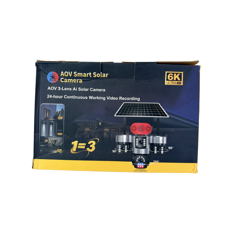 Solar camera 3 in 1