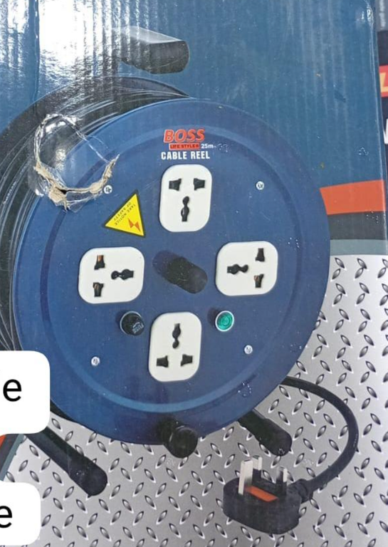 25m Electric Extension Reel
