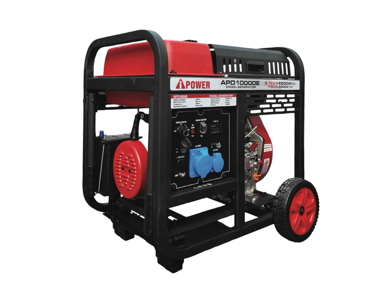 Diesel Generator IPOWER APD10000E Max 6.5/8.1
