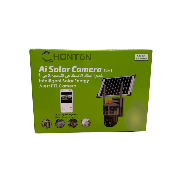 HONTON 3-IN-1 SOLAR CAMERA