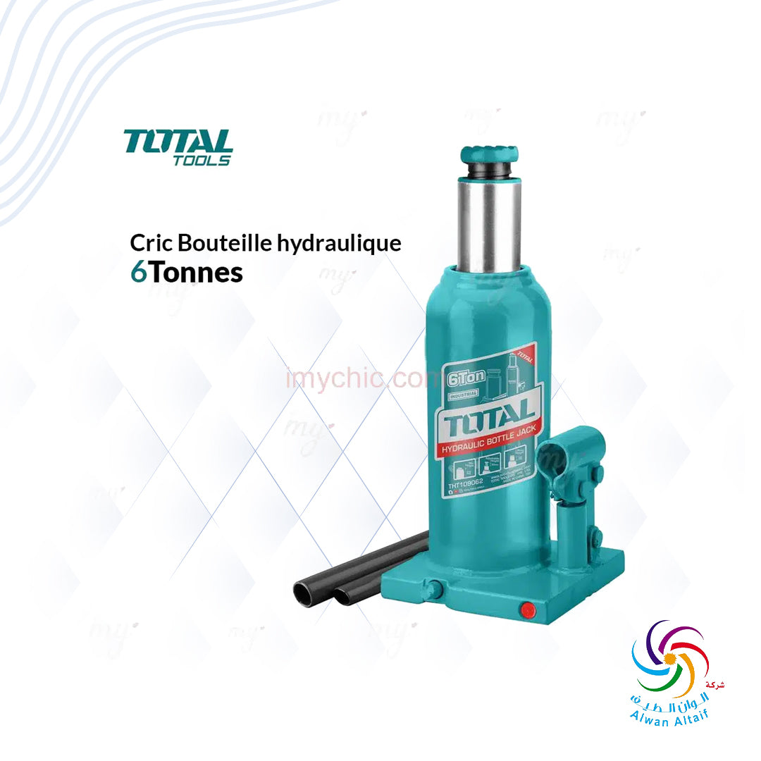 TOTAL جاك زجاجة هيدروليك 6 طن THT109062