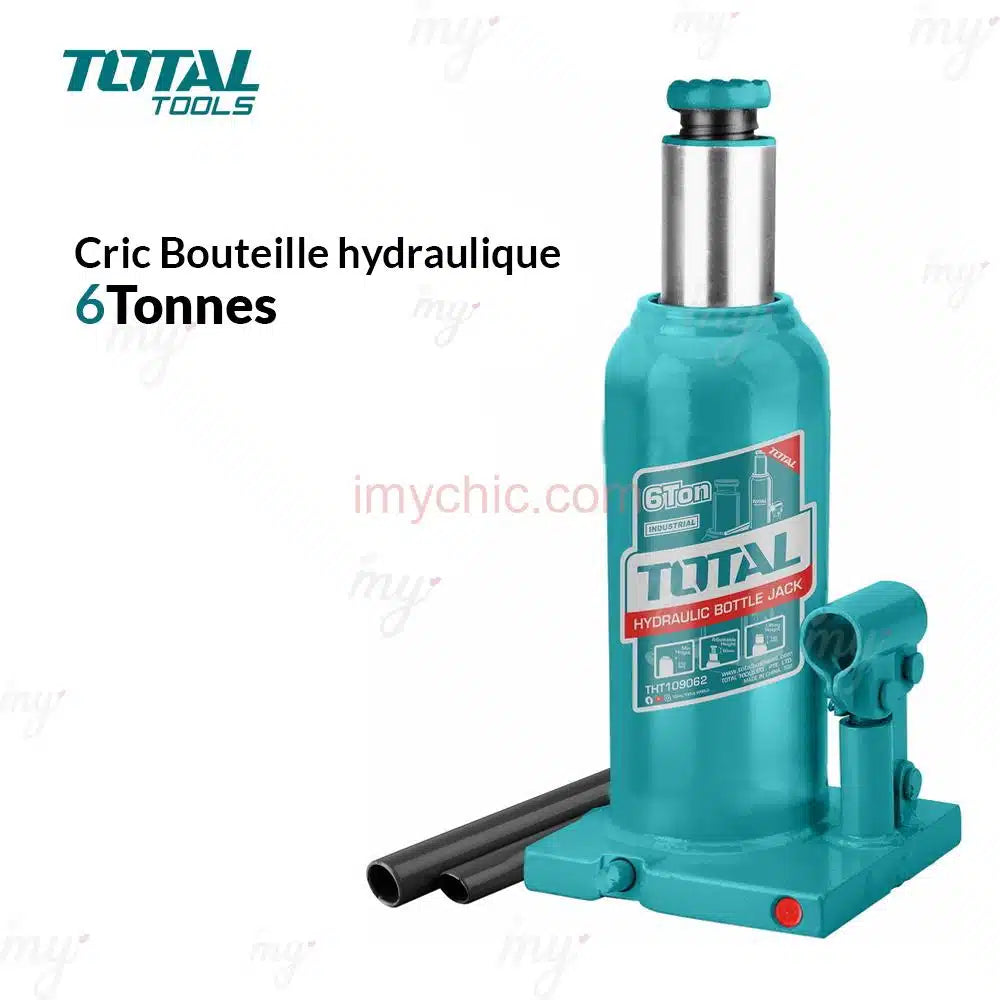 TOTAL 6 Ton Hydraulic Bottle Jack THT109062