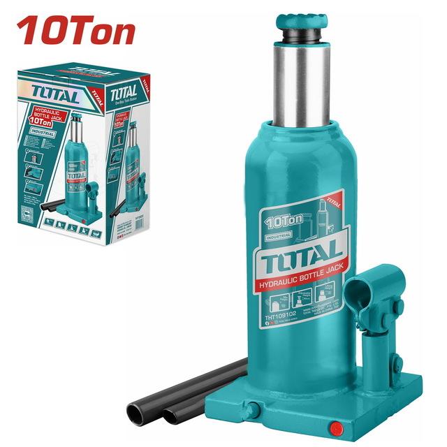 TOTAL 10 Ton Hydraulic Bottle Jack THT109102 | Alwan Al-Taif Kuwait