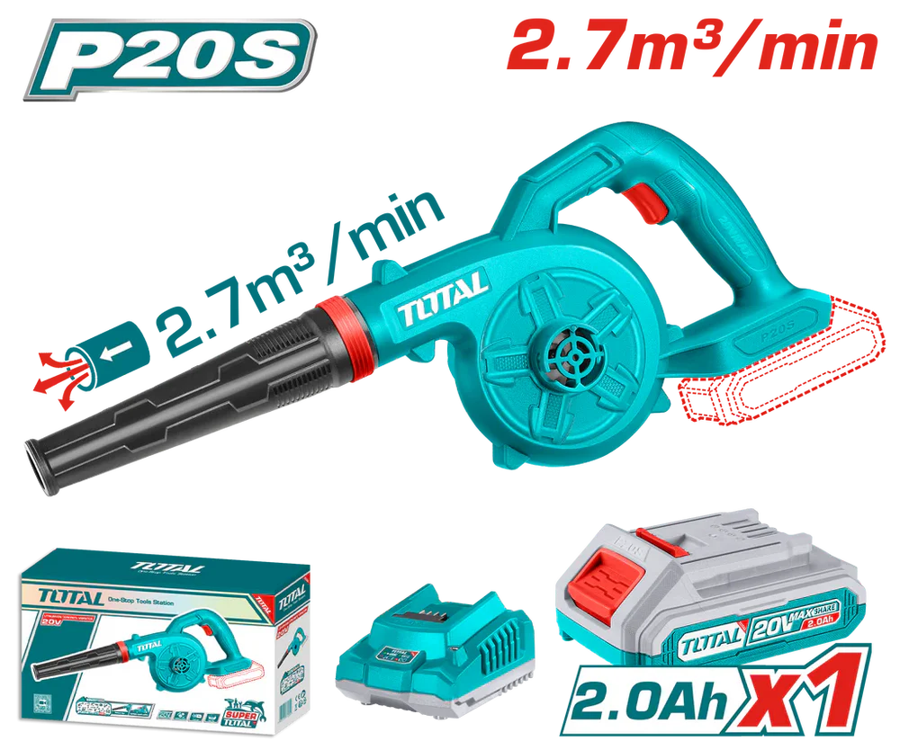 TOTAL Cordless Blower TABLI200281 | Alwan Al-Taif Kuwait