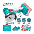 TOTAL Cordless mini cut-off tool TAGLI76012