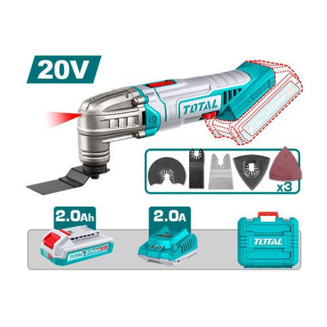 TOTAL Cordless multi-tool TMLI20228