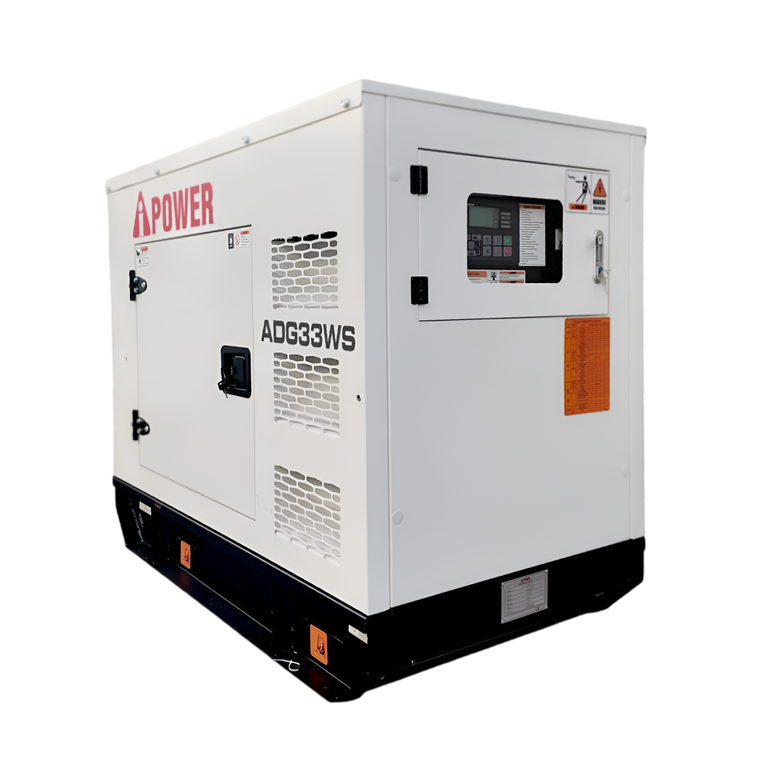 مولد كهربائي منخفض الصوت IPOWER ADG33WS 24kW / 30kVA
