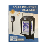 انارة مصباح حائط HW668C طاقة شمسية