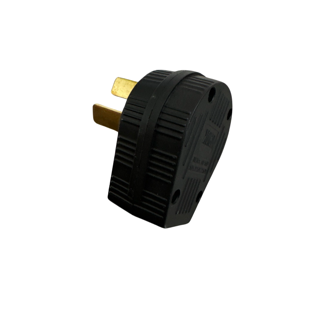 Black power plug