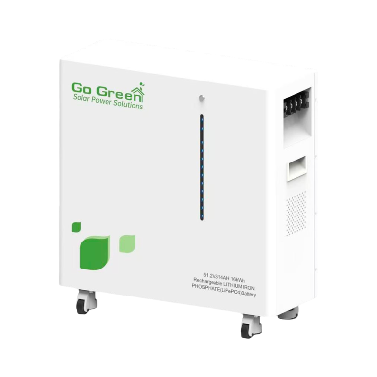 بطاريه ليثيوم GO-Green LiFePO₄ 16KW 51.2V 314AH GGESS