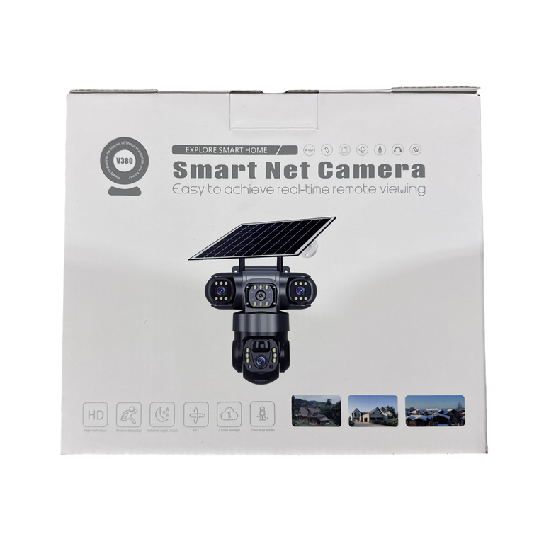 كاميرا طاقة شمسية 3 في 1