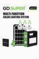 نظام إضاءة بالطاقة الشمسية GDSUPER GD-C7